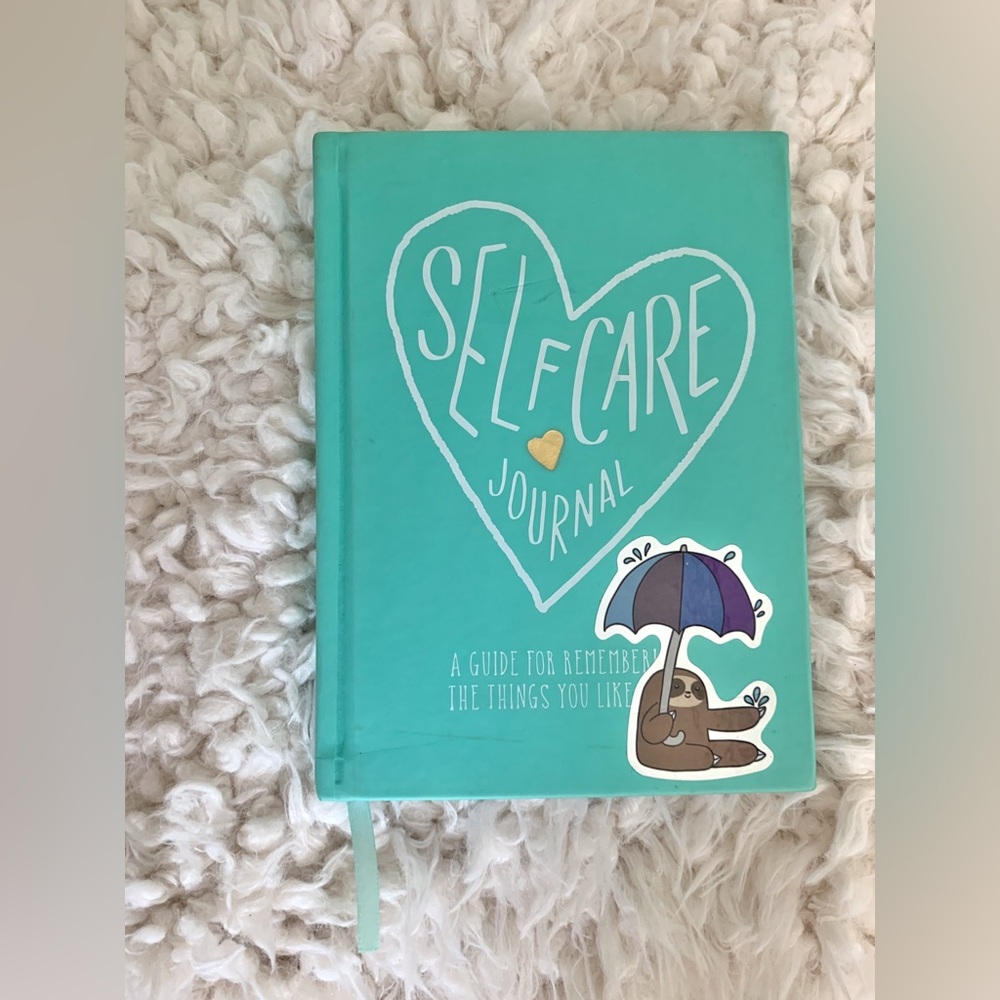 Turquoise Self Care Journal & Guide for Remembering The Things You Like ❤️🩷